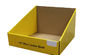 Litho CMYK 관례에 의하여 인쇄되는 전시 상자 찰흙 광택지 황색